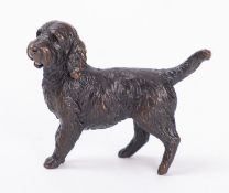 Four boxed limited edition Richard Cooper Cockerpoos in solid bronze, each with numbered cert.