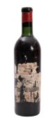 A bottle of Chateau De Sales Pomerol.