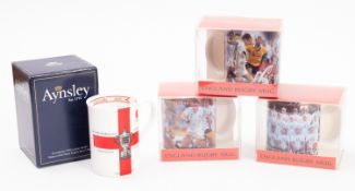 A collection of England Rugby ephemera and collectables,