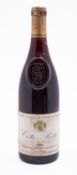 A bottle of Cote-Rotie Delas 1990. Fill level to neck, 75cl, 12.5% vol.