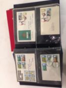 A collection of mainly Great British stamps in albums and stockbooks with mint decimal sets,