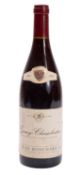 A bottle of Gevrey Chambertin Bouchard 1998. Fill level to high neck, 75cl, 13% vol.