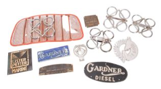 A collection of early to mid 20th Century agricultural badges.
