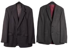 Six various Gentleman's jackets. Including a Jaeger example in grey, various sizes.