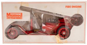A Mamod model FE1 live steam Fire Engine, in original card window box,