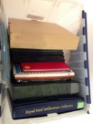 A collection of mainly mint Great British stamps with presentation pack, year book,