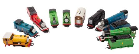 A OO gauge Hornby Thomas the Tank Engine.