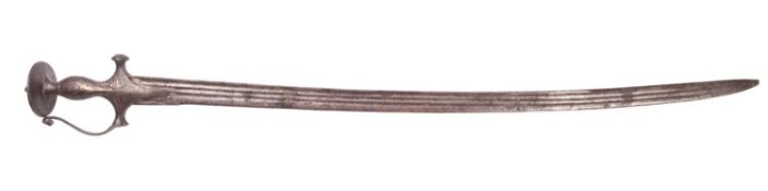 A 19th Century Indian Talwar sword.