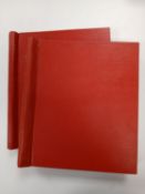 Great Britain collection in two red Windsor albums QV to QEII including 1840 1d blacks x 3 and 1840