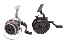 An Allcock 'The Felton Crosswind' fixed spool reel ,