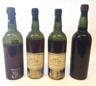 Two bottles of Taylors 1955 Port.