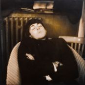 Jane Bown (British 1925-2014) 'Paul McCartney' A photograph showing Sir Paul McCartney asleep in a