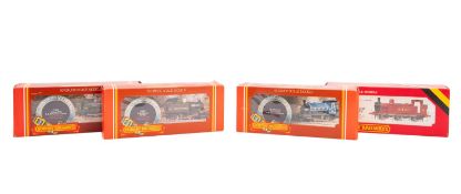 Four Hornby OO/HO gauge tank engines.