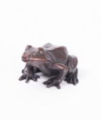 Fifteen boxed limited edition Richard Cooper frogs in sold bronze, each with numbered certificate.