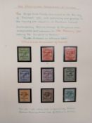 Senator album housing beautifully written up collection of Ireland 1922 - 1970 including overprints,
