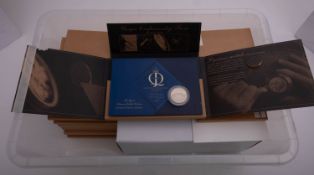 The Queens Diamond Jubilee base proof collection. With 18 cupro-nickel coins with Royal Mint box.