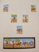 Four Devon Albums with stamps.