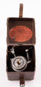 Hardy The 'Silex' 3 1/2 inch alloy casting reel, three quarter cut out rim, twin ivorine handles,