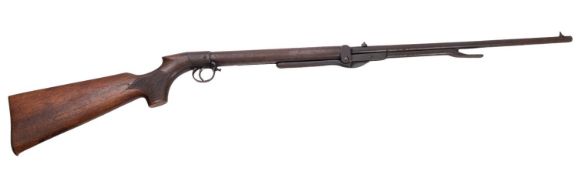 A BSA Improved Model underlever air rifle. Serial number 32219, .