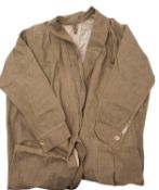 A pair of WWII unissued original ATS overalls, size 4 maker J Harvey Ltd, London 1942,