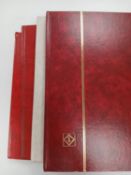 GB definitives and commemoratives in four stock books