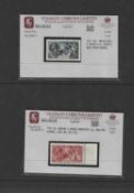 Great Britain Seahorse collection on four stock-pages including 1913 £1 used with circular cancels,