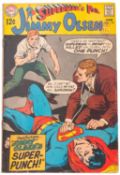 A collection of DC Comic Books.