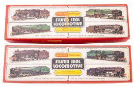 Two Hornby Silver Seal OO/HO locomotives and tenders.