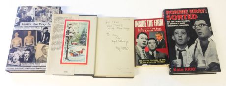 Kray, Charles 'Me and My Brothers' signed by Ronnie and Reggie Kray, Everest Books Ltd, London,