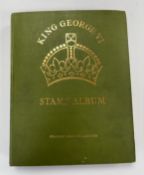 Stanley Gibbons King George VI album with values to £1.