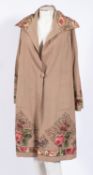 An early 20th ladies embroidered coat.