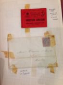 An accumulation of stamps in albums and loose with Great Britain from 1840 1d black,