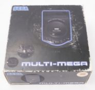 A Sega Multi-Mega portable games console.