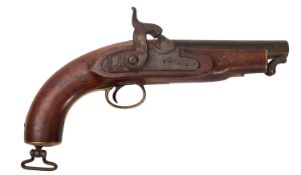 A mid 19th Century Tower percussion cap pistol.