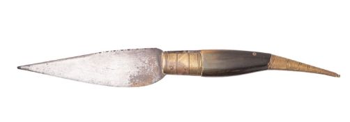 A late 19th/early 20th century Spanish folding knife,