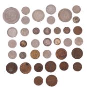 A collection of Victorian and later GB coinage.