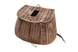 An early 20th Century fishing kreel.