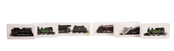 Six OO/HO steam locomotives.
