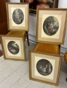 William Hamilton / Bartolozzi & Tomkins - Komplette Serie „Morning - Noonday - Evening - Night“ - L