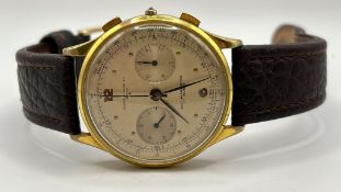 Baume & Mercier Genf Vintage-Chronograph aus den 1940/50er-Jahren