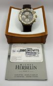 Michel Herbelin - Safari Automatic Chronograph, Ref. 240-241 Frankreich, um 2000 - mit Box & Papier