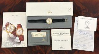 Omega „De Ville“ Herrenuhr - Komplettes Set mit Papieren (1995)
