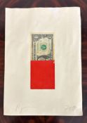 Peter Krüger (geb. 1948) Installation 1 US Dollar, 2004