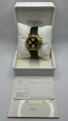 Michel Herbelin „Safari“ Herrenarmbanduhr - Automatik - Chronograph - Day-Date - mit Box & Papieren