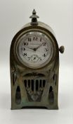 Art Nouveau Tischuhr Tavannes Watch um 1900