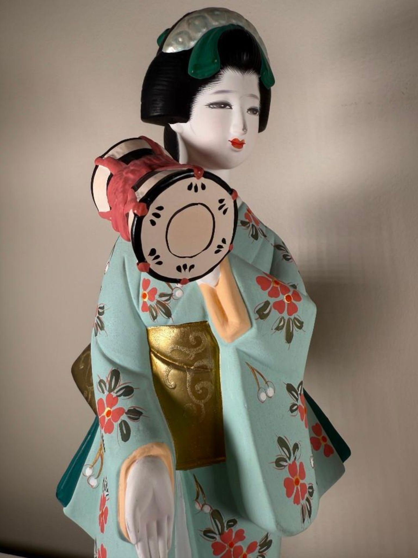 Vintage Hamilton Collection Hakata Dolls: Spring Song Maiden & Summer Song Maiden - Image 3 of 19