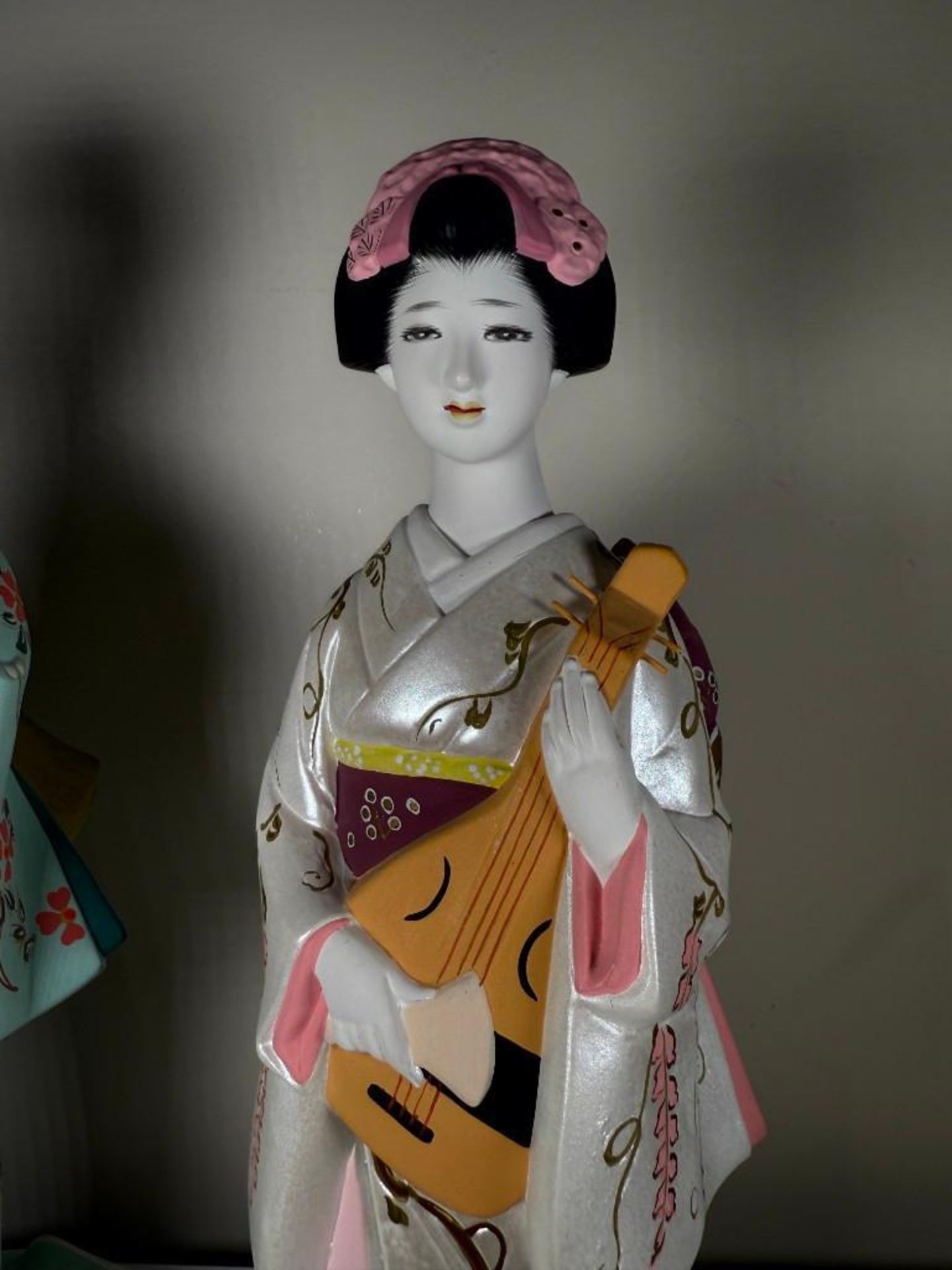Vintage Hamilton Collection Hakata Dolls: Spring Song Maiden & Summer Song Maiden - Image 7 of 19