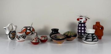 Lot of Diminutive Southwest Pottery Pieces