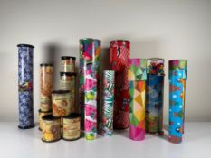 Lot of Vintage and New Kaleidoscopes