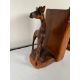 Hand Carved Giraffe Bookends - Image 7 of 13